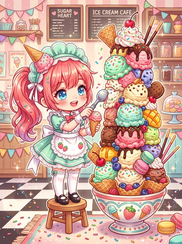 Q版赛博朋克女孩