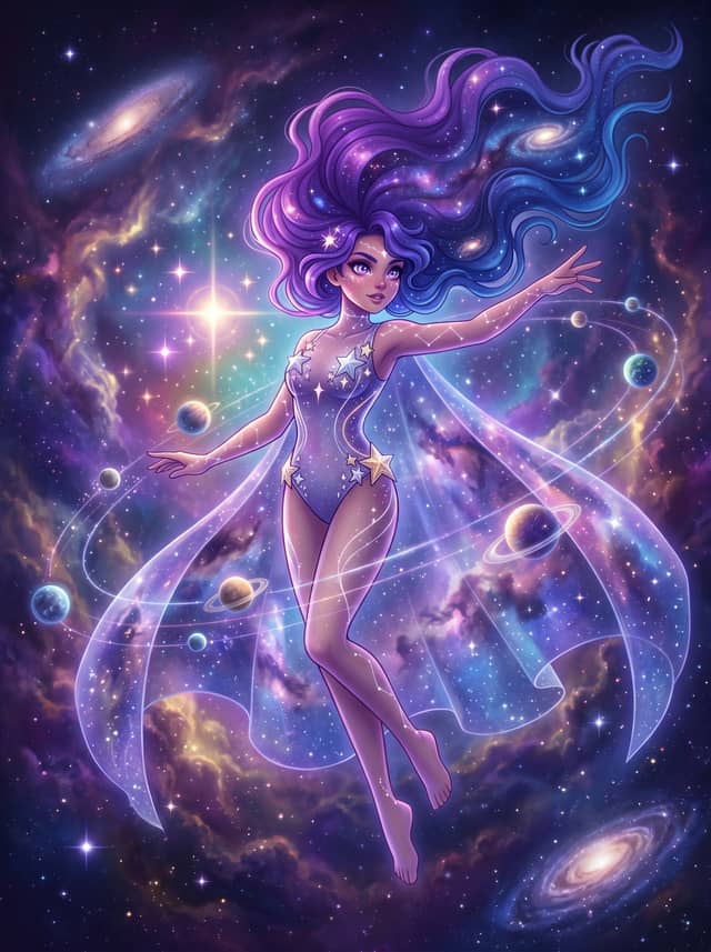 暗黑魔法少女角色