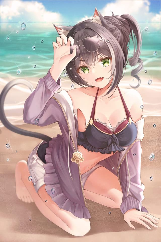 海滩猫耳