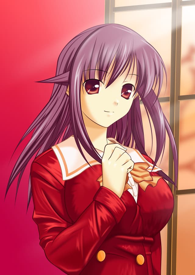 Cyberpunk Anime Girl With Neon Accents