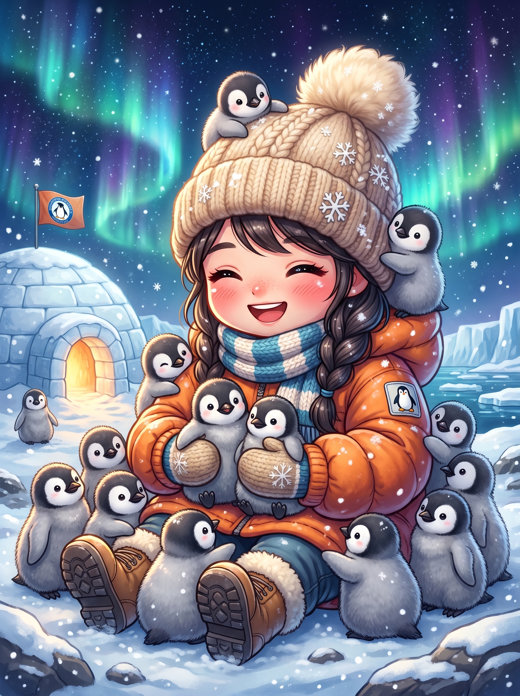 Describe your kawaii character in GirlGenerator.app