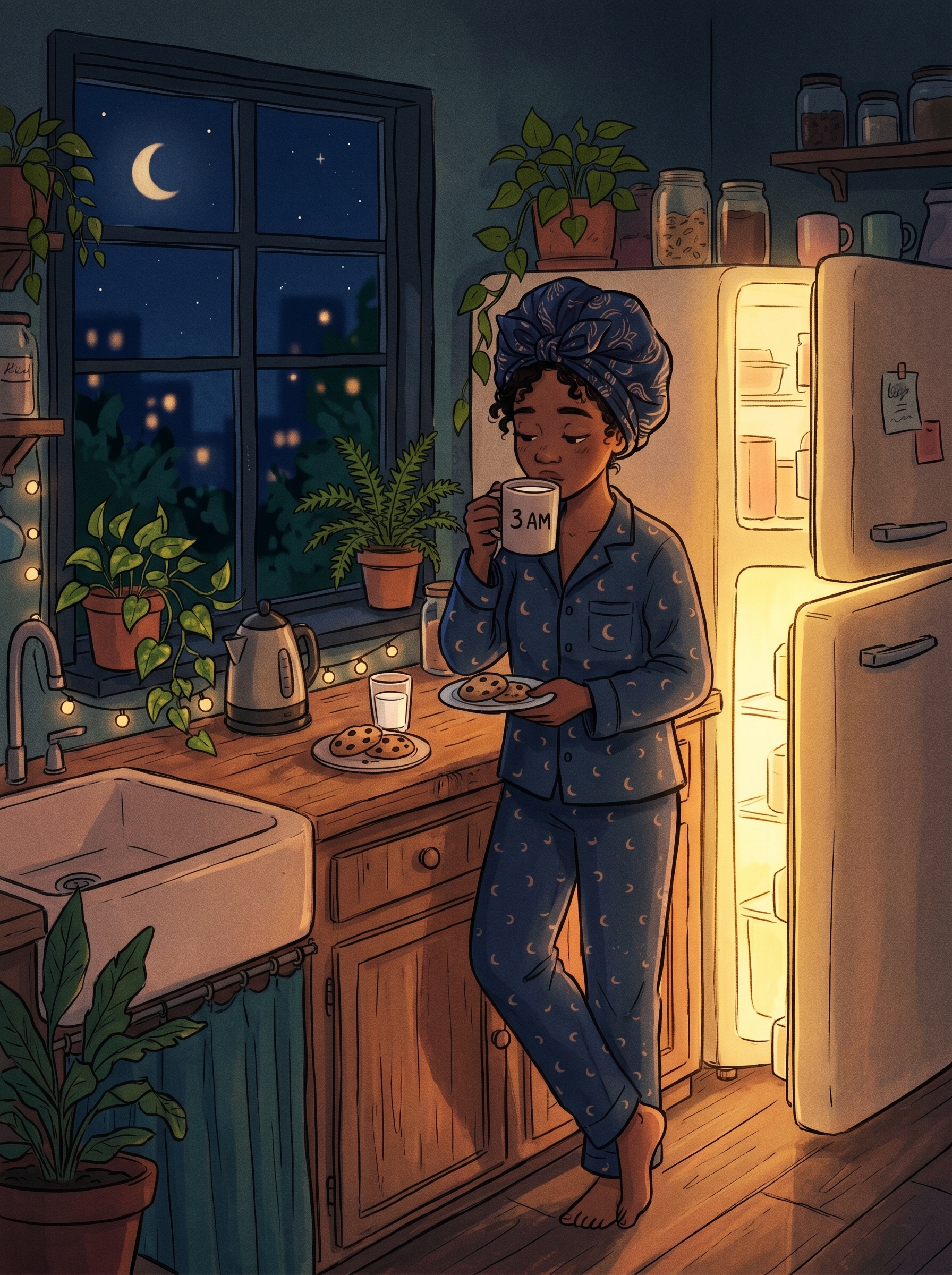 Describe your lofi scene in GirlGenerator.app